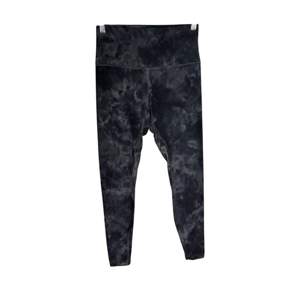 Lululemon Align Pant Full Length Tie Dye Grey Blue-sz 8 - Picture 1 of 11